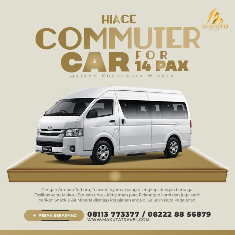 Armada Hiace Commuter Makuta Travel