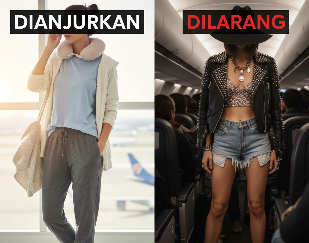 Tips Pakaian Terbaik Saat Naik Pesawat Agar Nyaman & Pemeriksaan Cepat