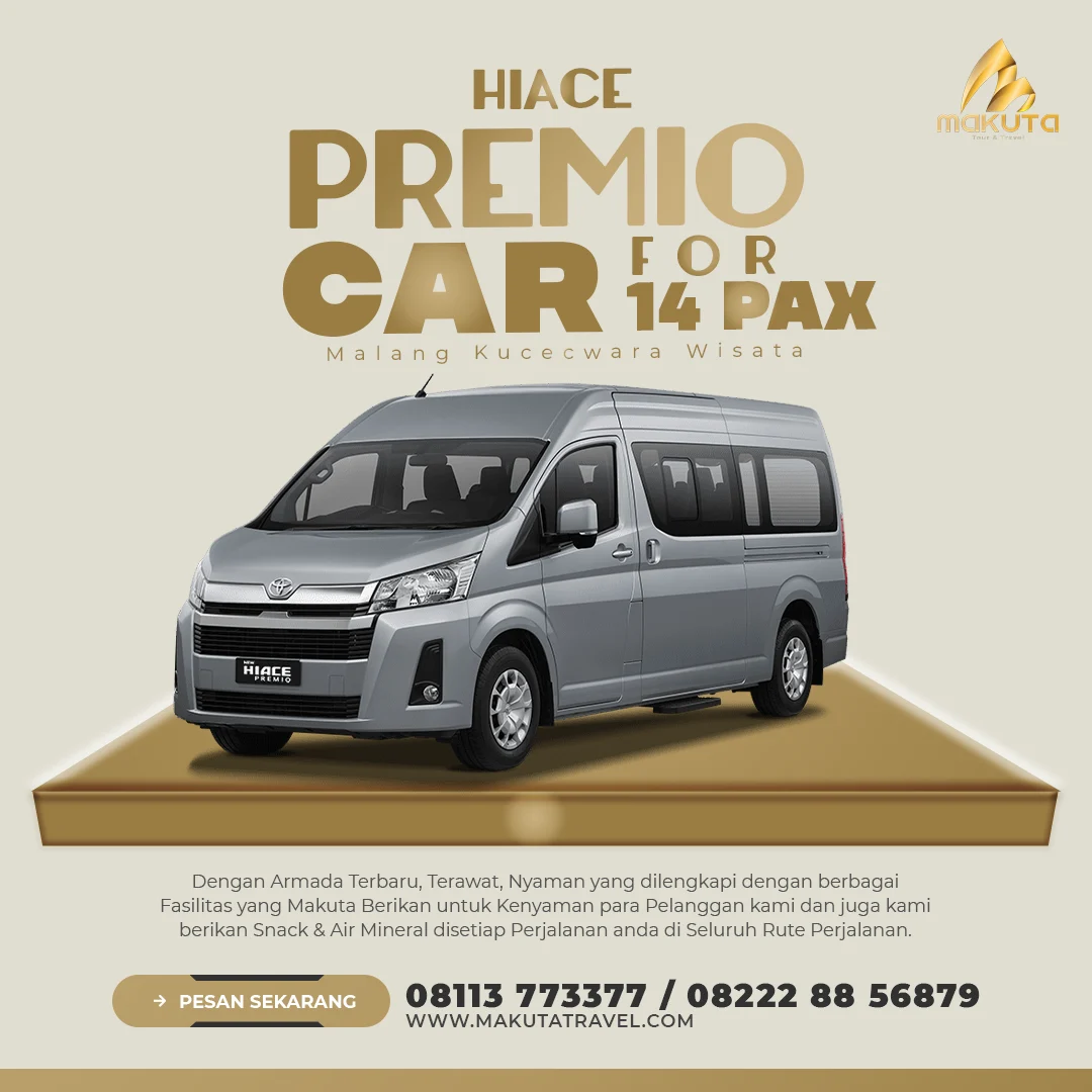 Charter carter drop Juanda ke Malang 24 jam bisa memilih armada dan menentukan jam penjemputan