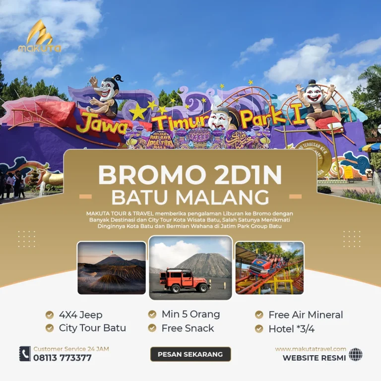 Banner Paket Wisata Bromo 3H2M