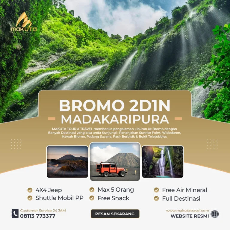 Banner Paket Wisata Bromo 2H1M